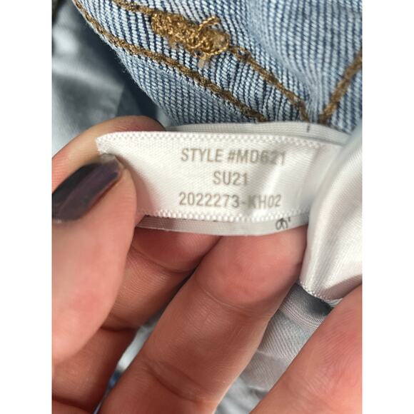 Madewell 10" High-Rise skinny crop jeans, size 29 - Picture 5 of 11